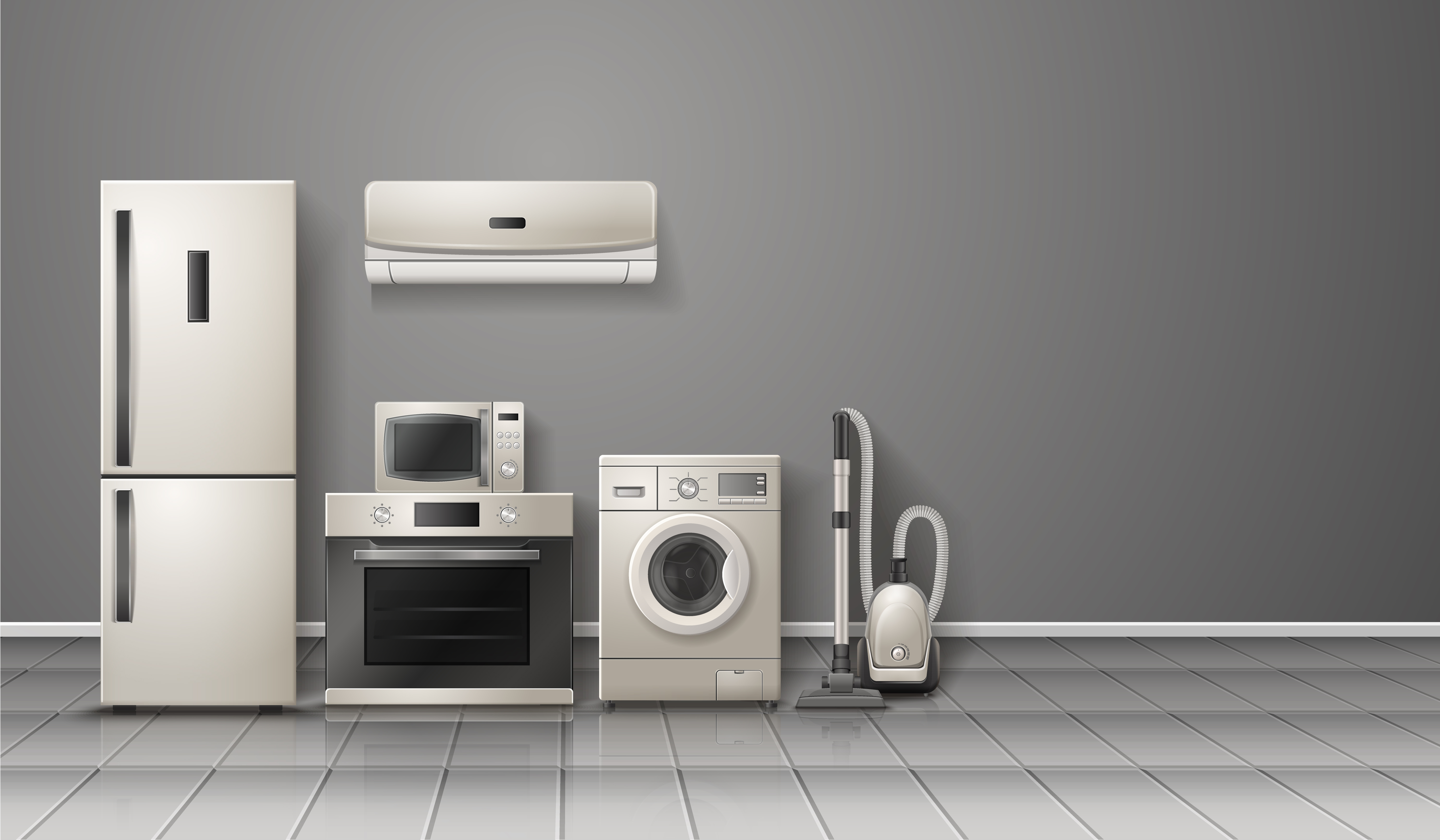 Refrigerator Banner Background